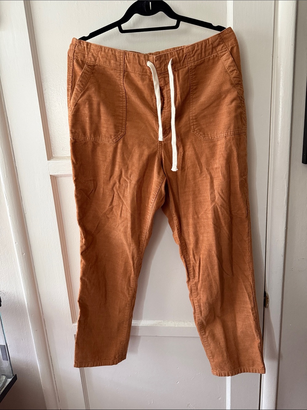 J. Crew Cotton Corduroy Pants in Rust